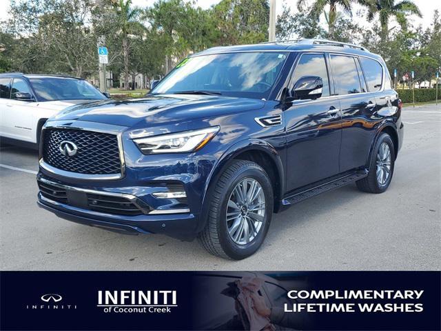 used 2023 INFINITI QX80 car, priced at $54,991