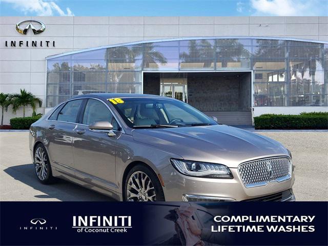 used 2018 Lincoln MKZ car, priced at $18,175