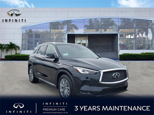 new 2025 INFINITI QX50 car, priced at $49,270