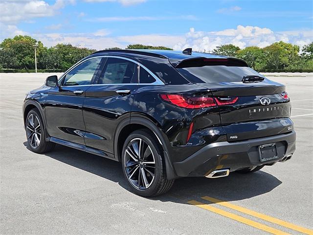 new 2025 INFINITI QX55 car, priced at $52,085