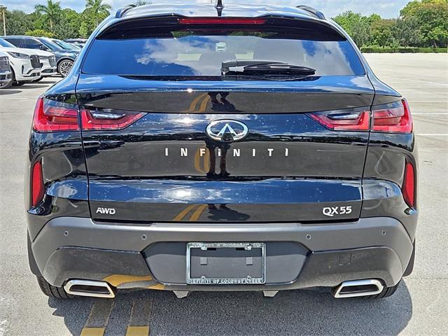 new 2025 INFINITI QX55 car, priced at $52,085