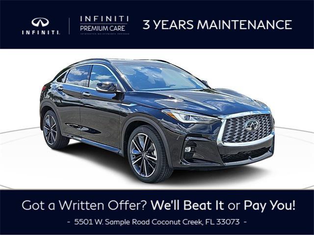 new 2025 INFINITI QX55 car, priced at $52,085