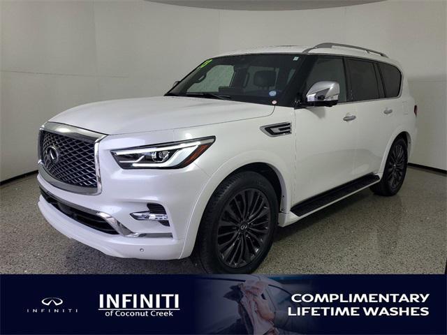 used 2023 INFINITI QX80 car, priced at $55,491