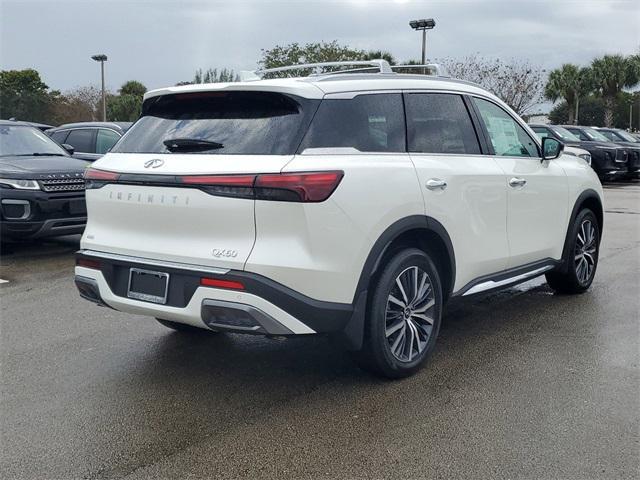 new 2025 INFINITI QX60 car, priced at $66,000