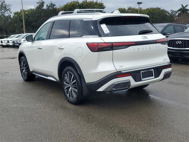 new 2025 INFINITI QX60 car, priced at $66,000