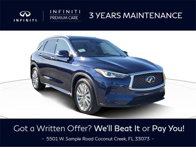 new 2025 INFINITI QX50 car, priced at $49,270