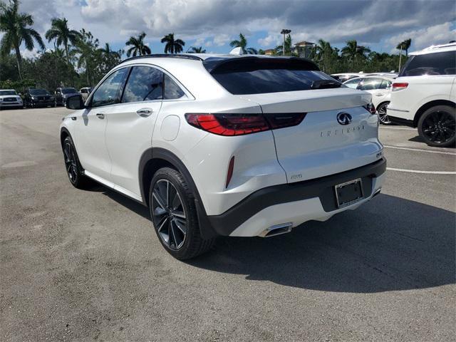 new 2025 INFINITI QX55 car, priced at $52,985