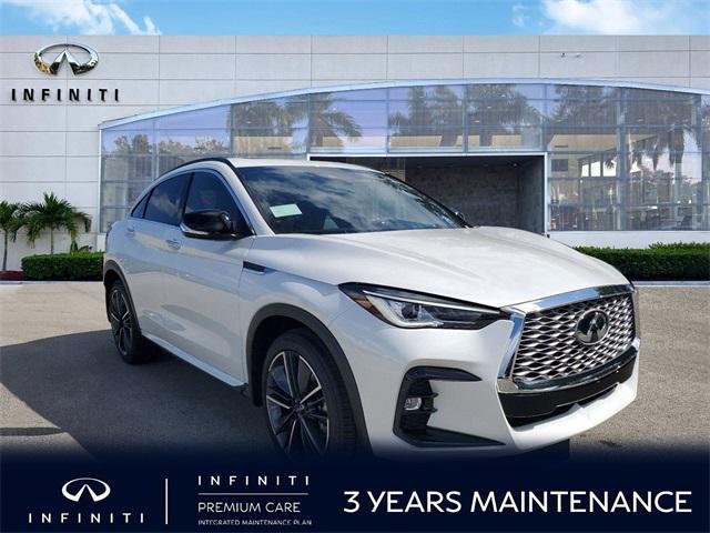 new 2025 INFINITI QX55 car, priced at $52,985