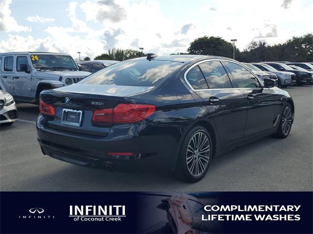 used 2018 BMW 530 car, priced at $17,286