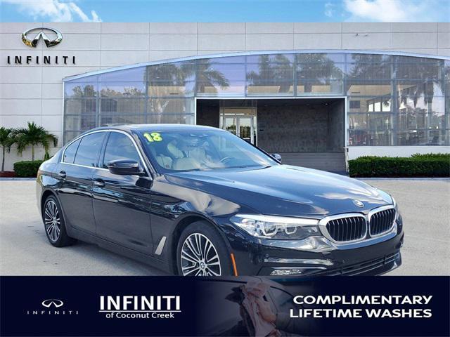 used 2018 BMW 530 car, priced at $17,286