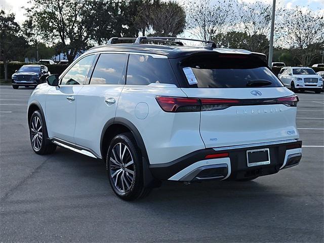 new 2025 INFINITI QX60 car, priced at $70,835