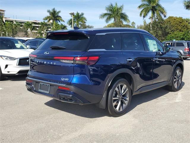 new 2025 INFINITI QX60 car, priced at $62,215