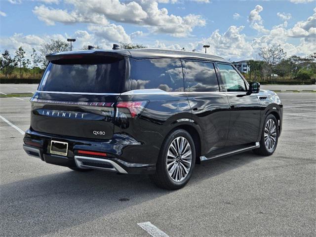 new 2025 INFINITI QX80 car, priced at $92,100