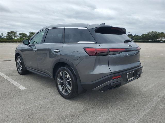 new 2025 INFINITI QX60 car, priced at $58,385