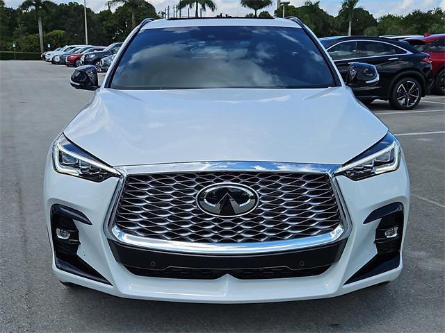 new 2025 INFINITI QX55 car, priced at $58,080