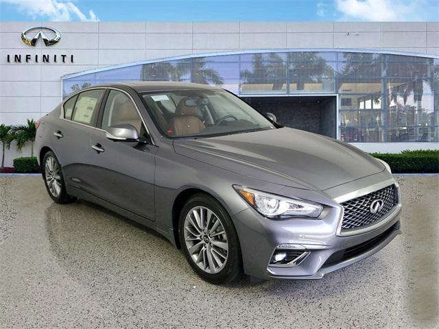 new 2024 INFINITI Q50 car, priced at $45,390