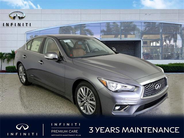 new 2024 INFINITI Q50 car, priced at $45,390