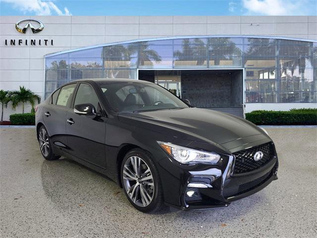 new 2024 INFINITI Q50 car, priced at $53,965