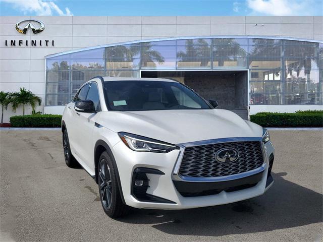 new 2025 INFINITI QX55 car, priced at $53,485