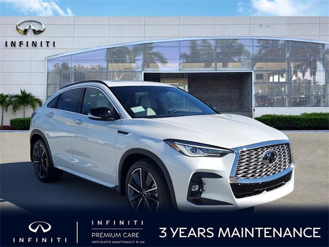 new 2025 INFINITI QX55 car, priced at $52,985