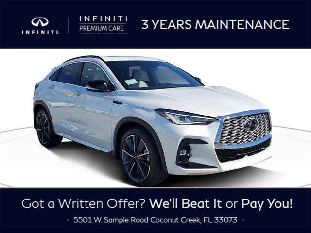 new 2025 INFINITI QX55 car, priced at $52,985