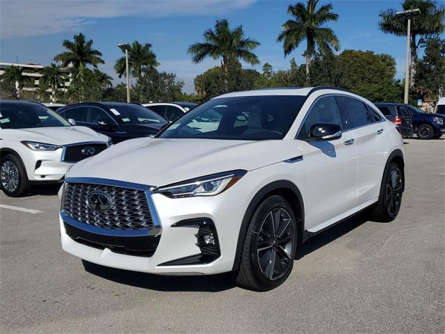 new 2025 INFINITI QX55 car, priced at $52,985