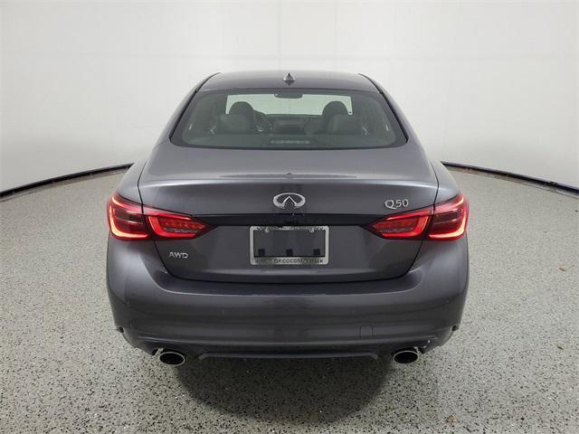 new 2024 INFINITI Q50 car, priced at $53,965