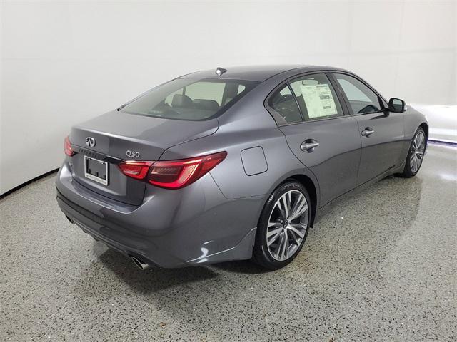 new 2024 INFINITI Q50 car, priced at $53,965