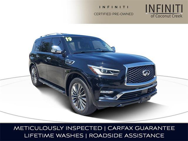 used 2019 INFINITI QX80 car, priced at $31,961