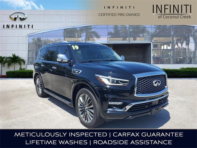 used 2019 INFINITI QX80 car, priced at $31,971