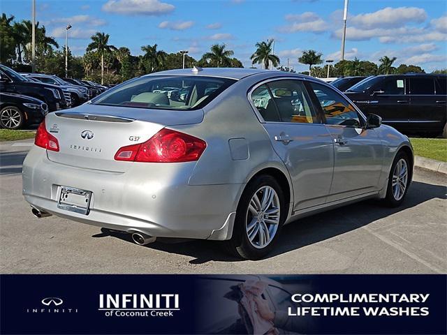 used 2011 INFINITI G37 car, priced at $12,772