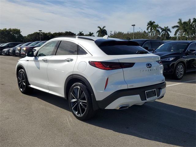 new 2025 INFINITI QX55 car, priced at $62,240