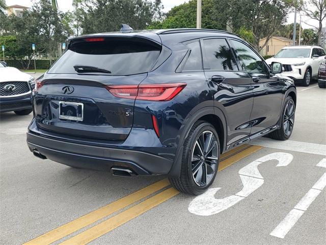 new 2025 INFINITI QX50 car, priced at $53,270