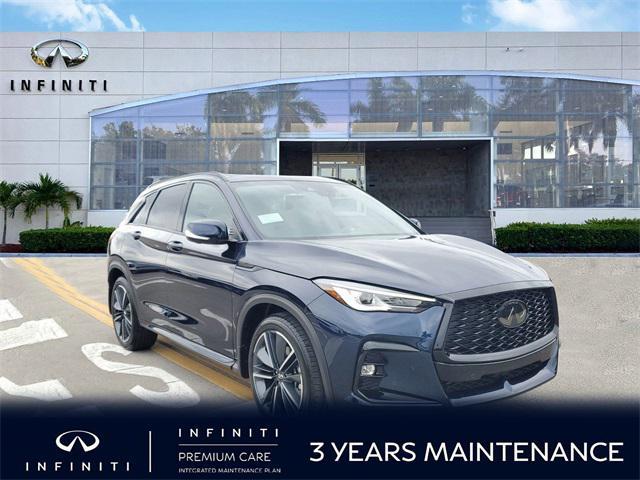 new 2025 INFINITI QX50 car, priced at $53,270