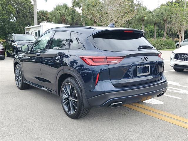 new 2025 INFINITI QX50 car, priced at $53,270