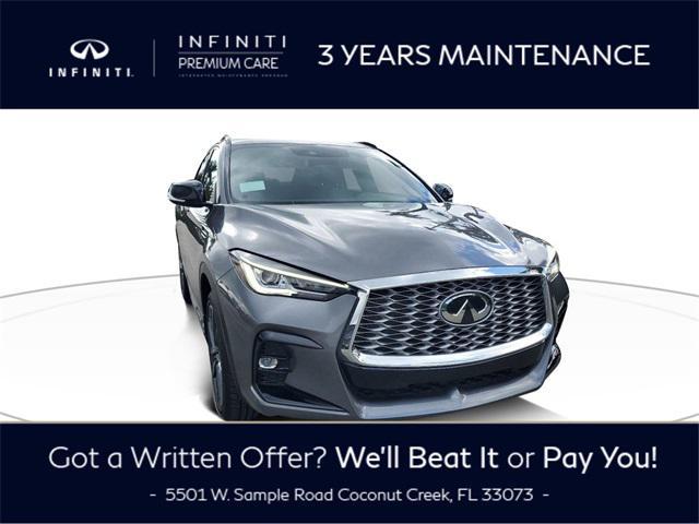 new 2025 INFINITI QX55 car, priced at $52,085