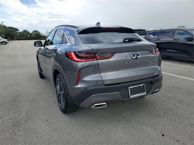 new 2025 INFINITI QX55 car, priced at $52,085