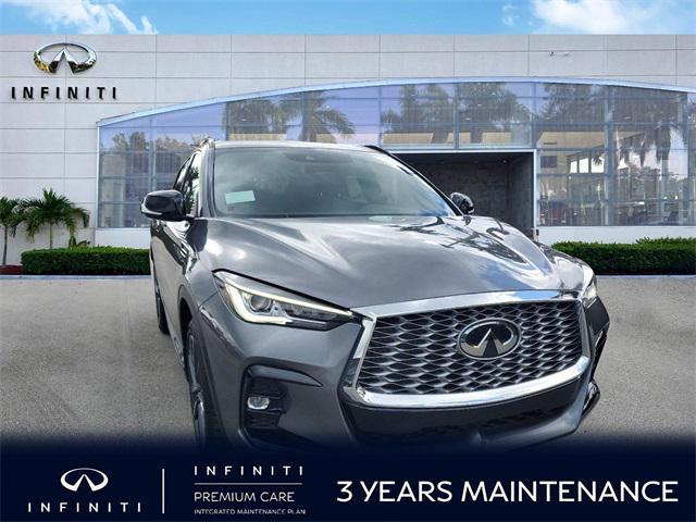 new 2025 INFINITI QX55 car, priced at $52,085