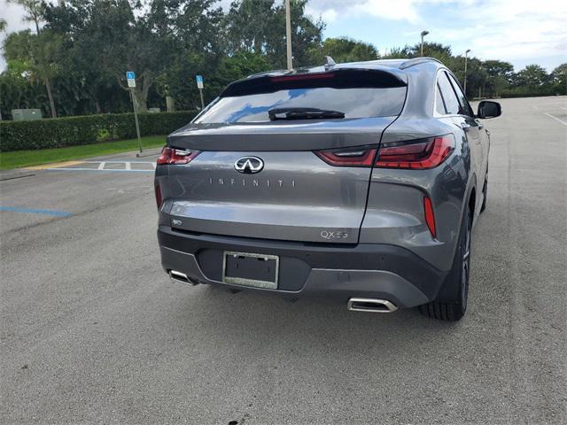 new 2025 INFINITI QX55 car, priced at $52,085