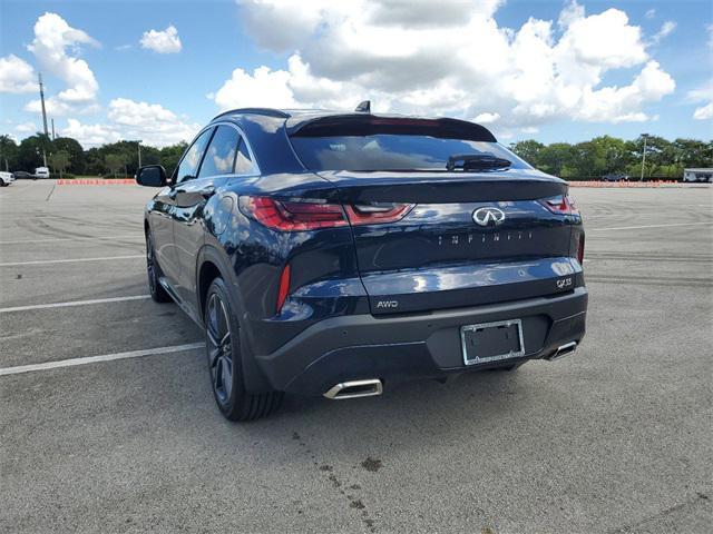 new 2025 INFINITI QX55 car, priced at $57,180