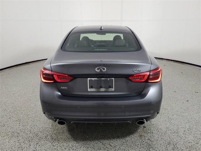 new 2024 INFINITI Q50 car, priced at $53,965