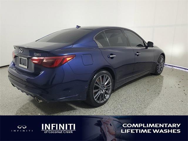 used 2021 INFINITI Q50 car, priced at $36,499