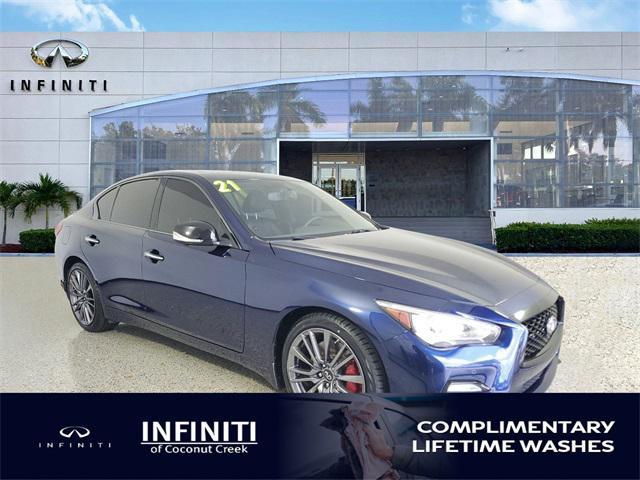 used 2021 INFINITI Q50 car, priced at $36,499