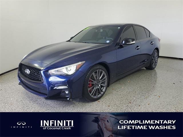 used 2021 INFINITI Q50 car, priced at $36,499