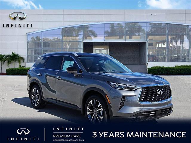 new 2025 INFINITI QX60 car, priced at $58,385