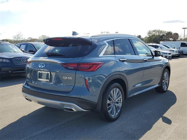 new 2025 INFINITI QX50 car, priced at $49,965