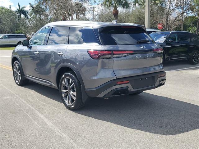 new 2025 INFINITI QX60 car, priced at $58,385