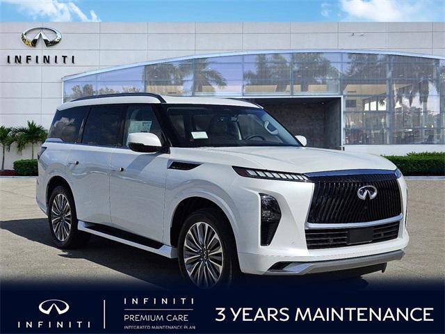 new 2025 INFINITI QX80 car, priced at $96,300