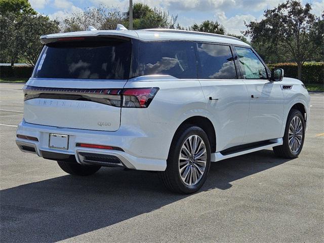 new 2025 INFINITI QX80 car, priced at $96,300