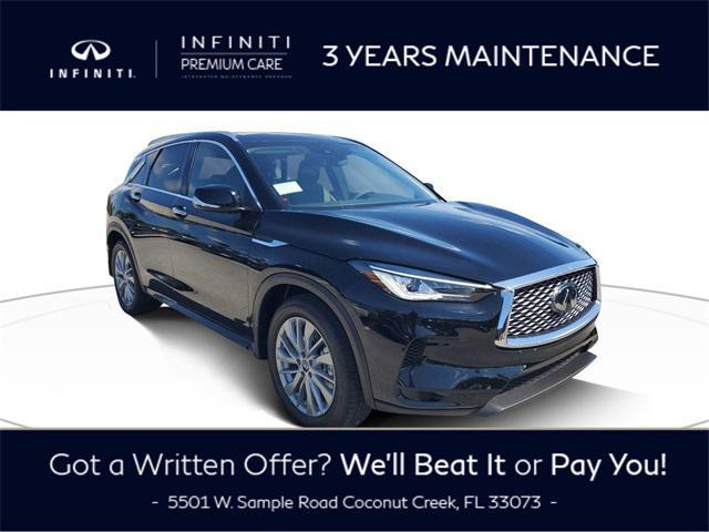 new 2025 INFINITI QX50 car, priced at $49,545